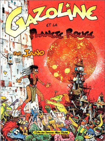 jaquette livre Gazoline Et La Planète Rouge
