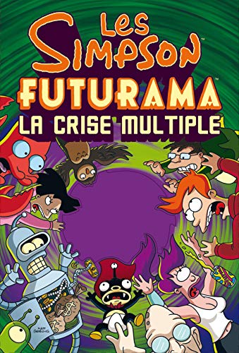 jaquette livre Les Simpson-Futurama : La Crise Multiple