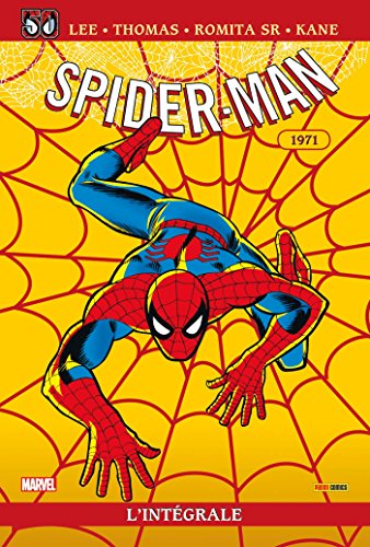 jaquette livre Spider-Man L'intégrale Tome 9 - 1971 - Edition Spéciale Anniversaire