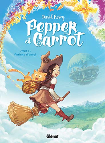 jaquette livre Pepper Et Carrot Tome 1 - Potions D'envol