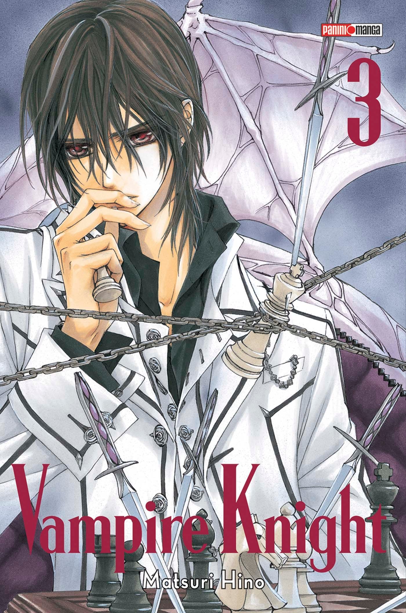 jaquette livre VAMPIRE KNIGHT T03 ED DOUBLE