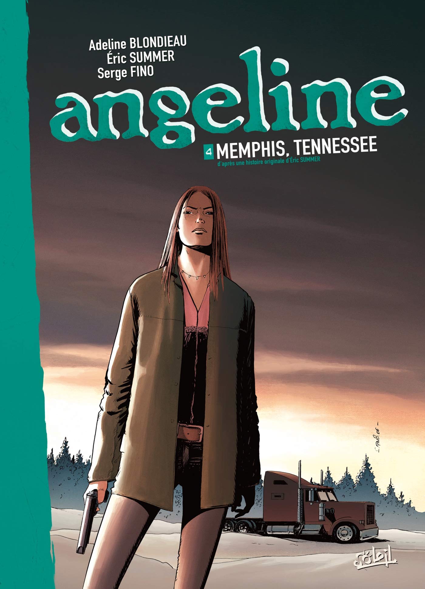 jaquette livre Angeline, Tome 4 : Memphis, Tennessee