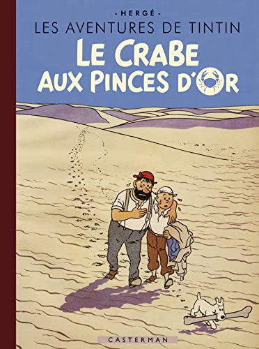 jaquette livre Les Aventures De Tintin - Le Crabe Aux Pinces D'or - Edition Spéciale 80 Ans