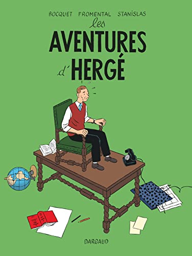 jaquette livre Les Aventures D'hergé