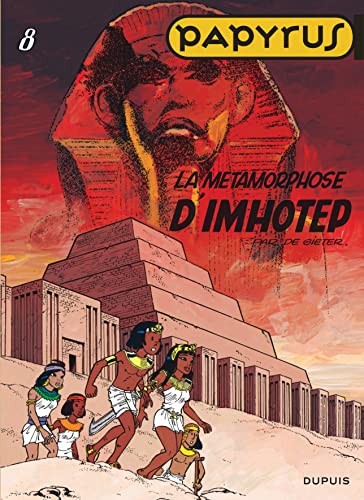 jaquette livre Papyrus Tome 8 - La Métamorphose D'imhotep