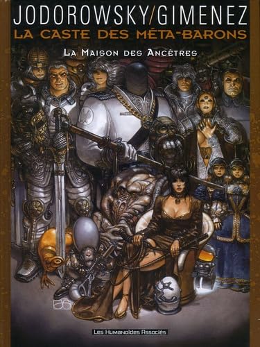 jaquette livre La Caste Des Méta-Barons - La Maison Des Ancêtres