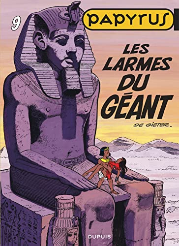 jaquette livre Papyrus Tome 9 - Les Larmes Du Géant