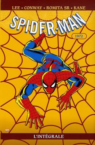 jaquette livre Spider-Man L'intégrale - 1972
