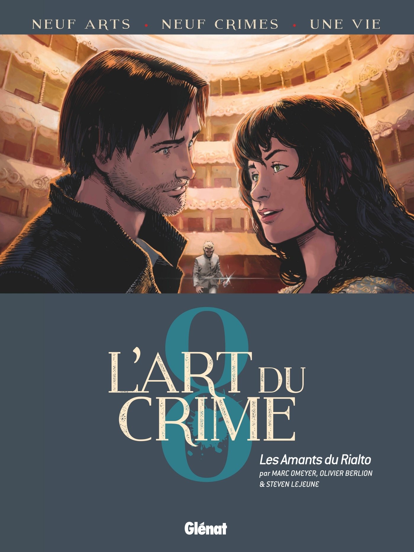 jaquette livre L'Art du Crime - Tome 08: Les Amants Du Rialto