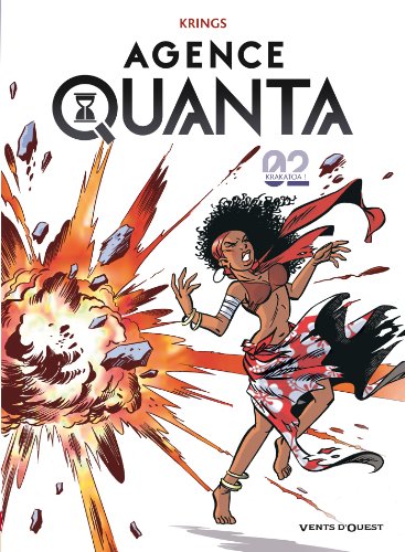 jaquette livre Agence Quanta Tome 2 - Krakatoa !