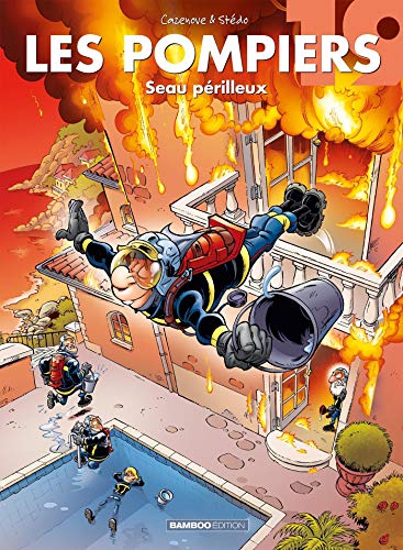 jaquette livre Les Pompiers Tome 19 - Le Seau De La Mort