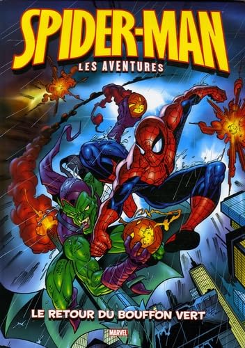 jaquette livre Spider-Man : les aventures, Tome 1 : Le retour du Bouffon vert