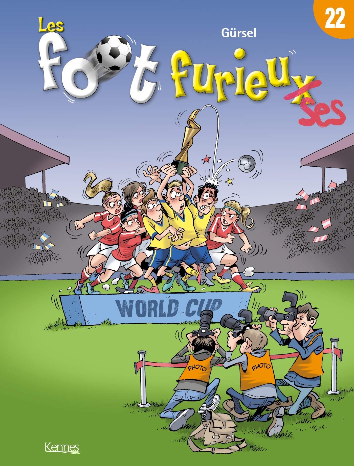 jaquette livre Les Foot furieux T22