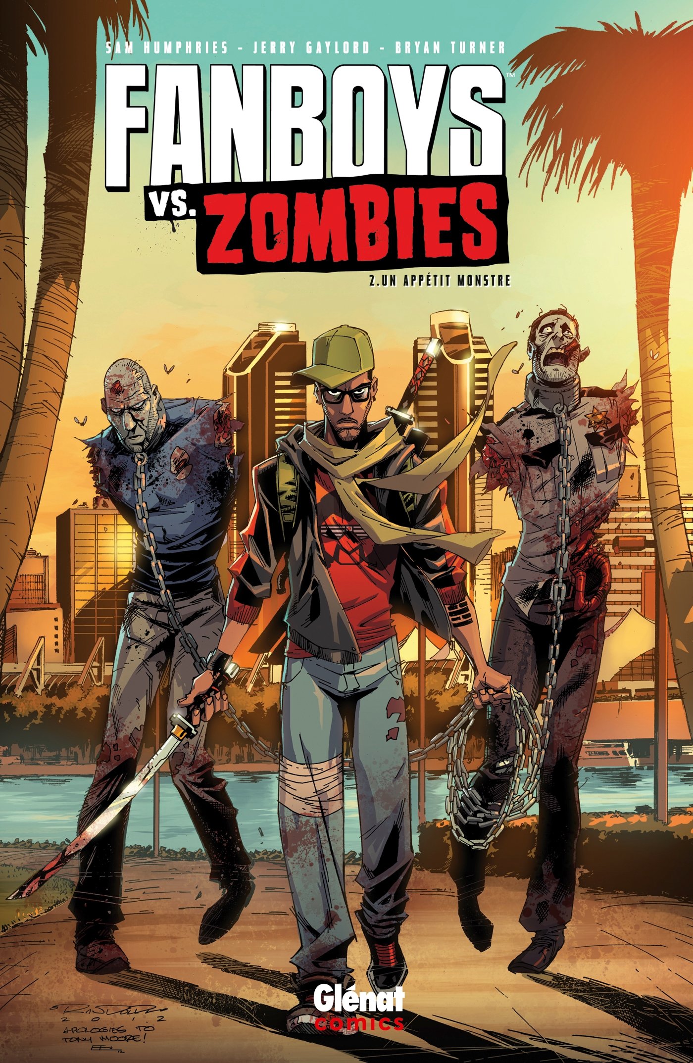 jaquette livre Fanboys vs. Zombies - Tome 02