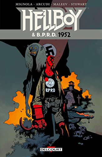 jaquette livre Hellboy & B.P.R.D. Tome 1 - 1952