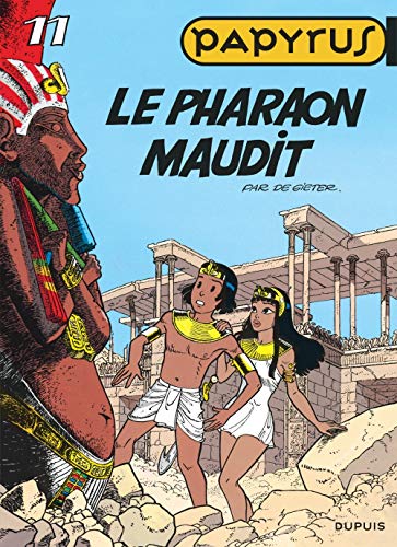 jaquette livre Papyrus Tome 11 - Le Pharaon Maudit