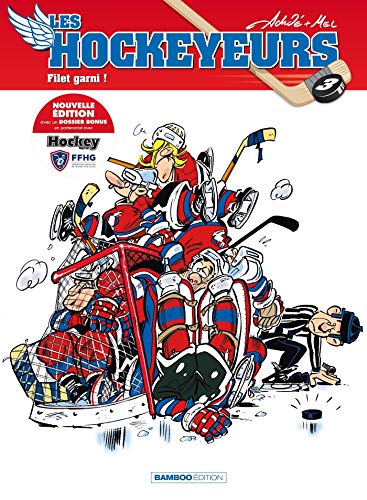 jaquette livre Les Hockeyeurs Tome 3 - Filet Garni !