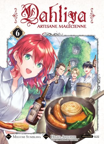 jaquette livre Dahliya - Artisane Magicienne - Tome 6