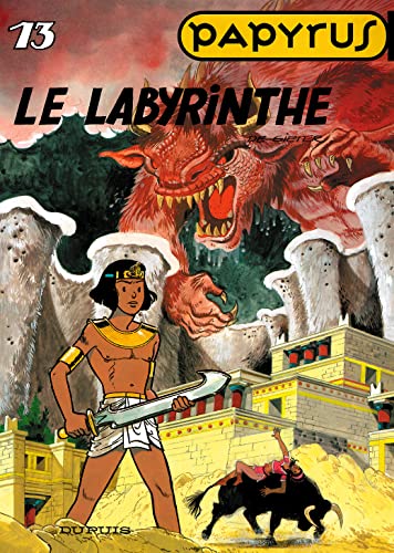 jaquette livre Papyrus Tome 13 - Le Labyrinthe