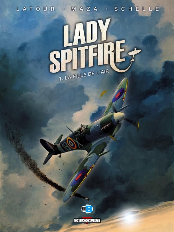 jaquette livre Lady Spitfire Tome 1 - La Fille De L'air