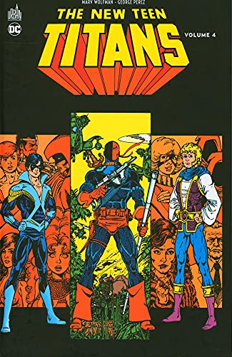 jaquette livre New Teen Titans Tome 4