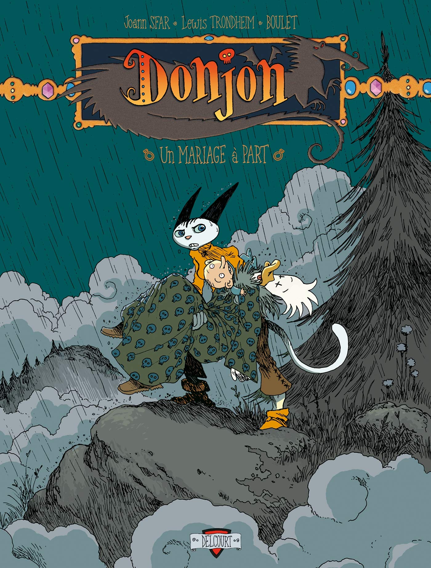 jaquette livre Donjon Zénith, Tome 5 : Un mariage à part