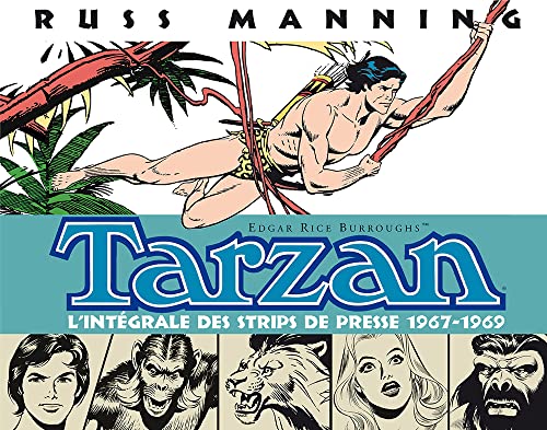 jaquette livre Tarzan L'intégrale Des Newspaper Strips Volume 1 - 1967-1969