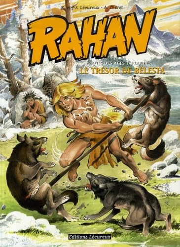 jaquette livre Rahan, Tome 8 : Le trésor de Bélesta