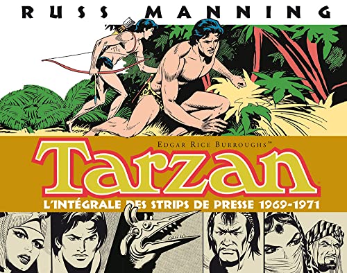 jaquette livre Tarzan L'intégrale Des Newspaper Strips Volume 2 - 1969-1971