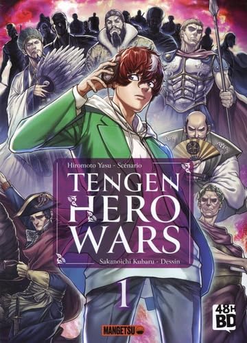 jaquette livre Tengen Hero Wars Tome 1 - 48h De La Bd 2024