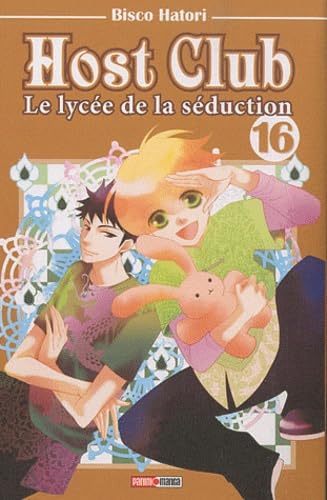 jaquette livre Host club - le lycée de la séduction - Tome 16