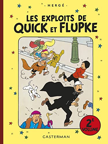 jaquette livre Les Exploits De Quick Et Flupke Tome 2