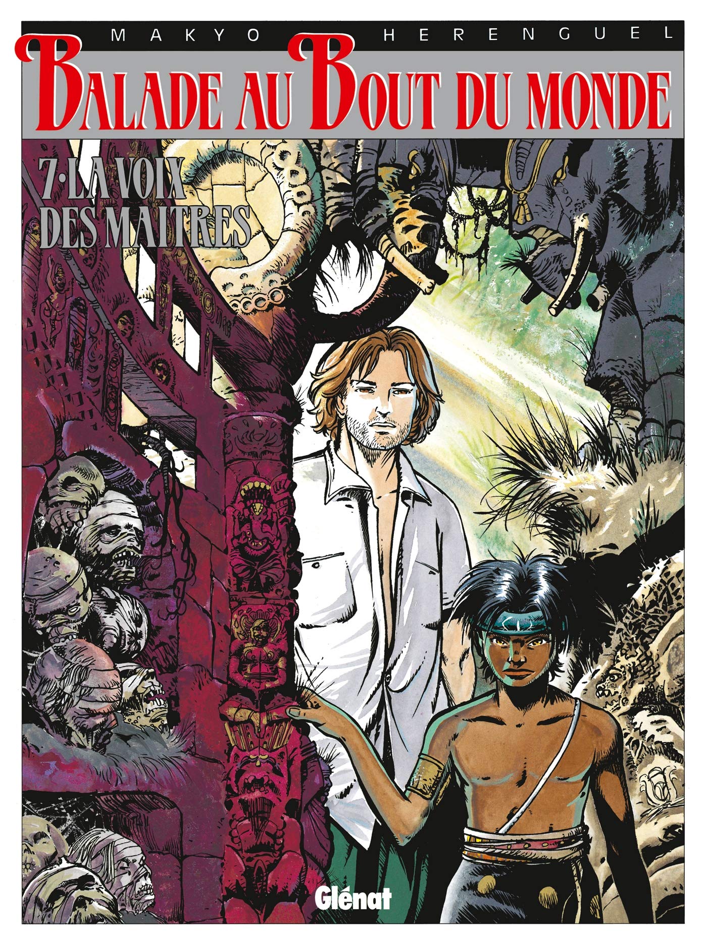 jaquette livre Balade au bout du monde, tome 7 : La voix des maitres