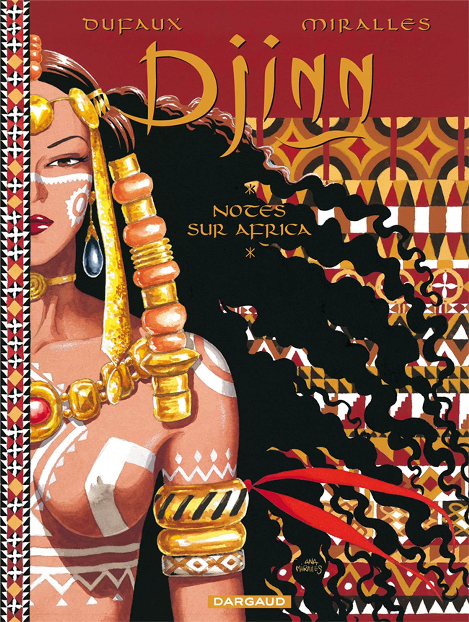 jaquette livre Djinn - Hors-série - tome 100 - NOTES SUR AFRICA