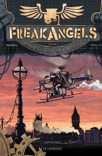 jaquette livre Freak Angels Tome 2