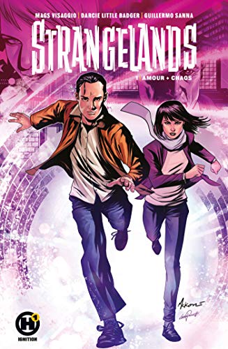 jaquette livre Strangelands Tome 1 - Amour + Chaos