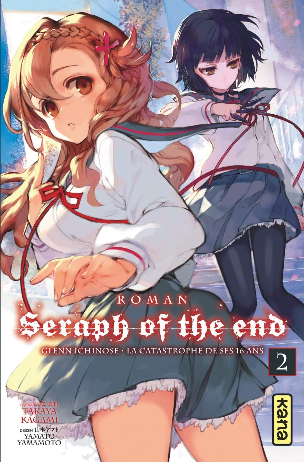 jaquette livre Seraph of the End - Roman, tome 2