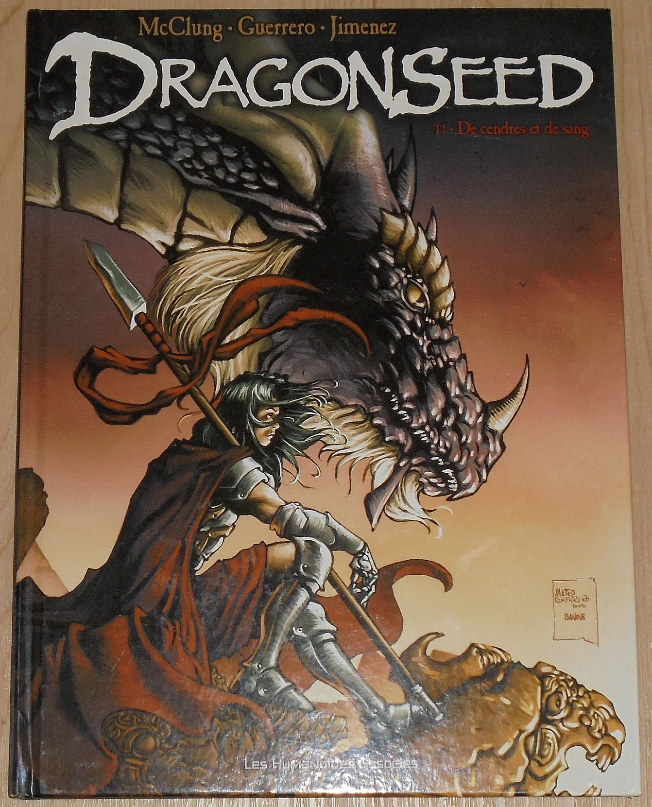 jaquette livre Dragonseed, Tome 1 : De cendres et de sang