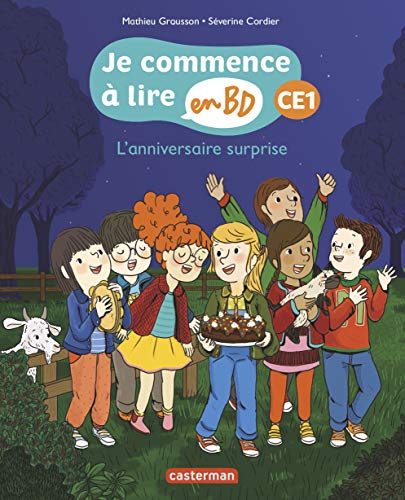 jaquette livre Je Commence À Lire En Bd - Ce1 - L'anniversaire Surprise