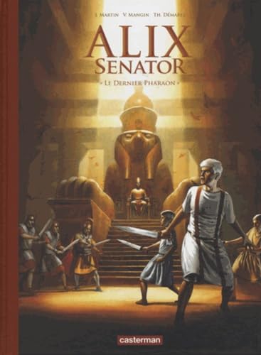 jaquette livre Alix Senator Tome 2 - Le Dernier Pharaon