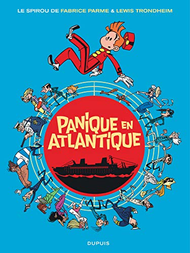 jaquette livre Spirou Tome 6 - Panique En Atlantique