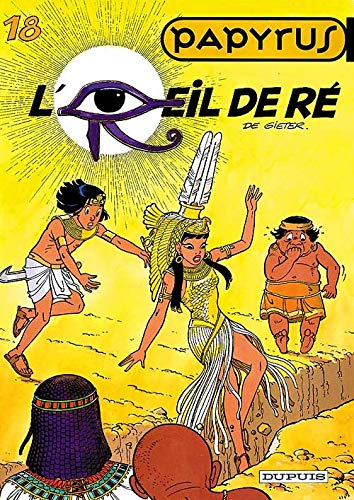 jaquette livre Papyrus Tome 18 - L'oeil De Rê