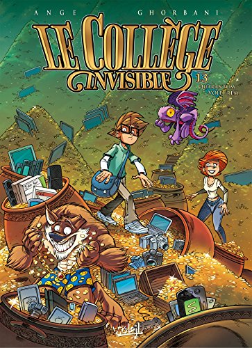 jaquette livre Le Collège Invisible Tome 13 - Quarantum Voleurem