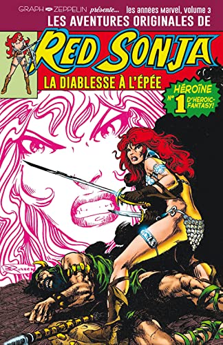 jaquette livre Les Aventures Originales De Red Sonja Tome 3 - Les Années Marvel - 1978-1979