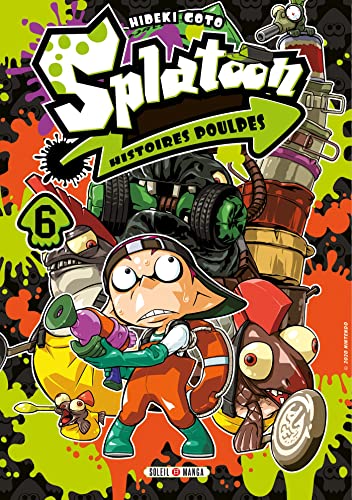 jaquette livre Splatoon - Histoires Poulpes - Tome 6