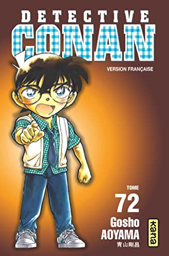 jaquette livre Détective Conan - Tome 72