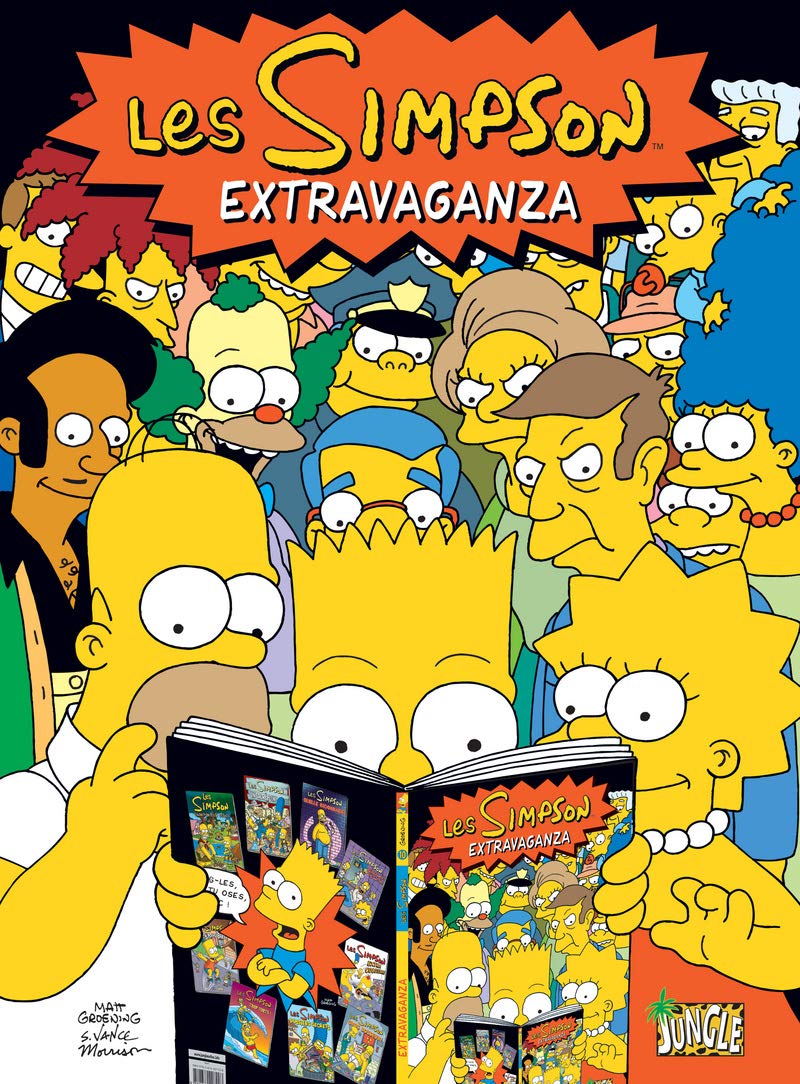 jaquette livre Les Simpson, Tome 10 : Extravaganza