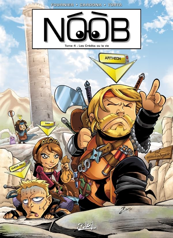 jaquette livre Noob Tome 04: Les crédits ou la vie