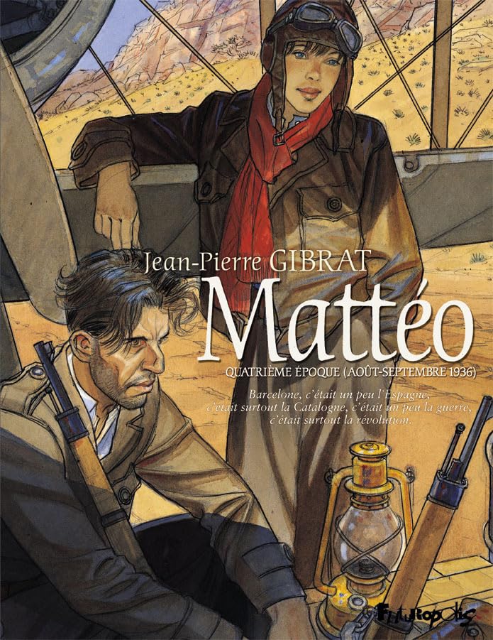 jaquette livre Mattéo Tome 4 - Août-Septembre 1936
