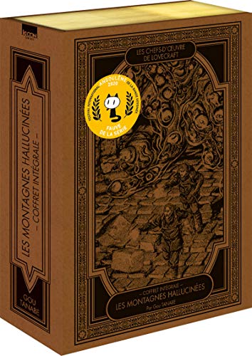 jaquette livre Les Chefs-D'oeuvre De Lovecraft Intégrale - Les Montagnes Hallucinées Tomes 1 Et 2
